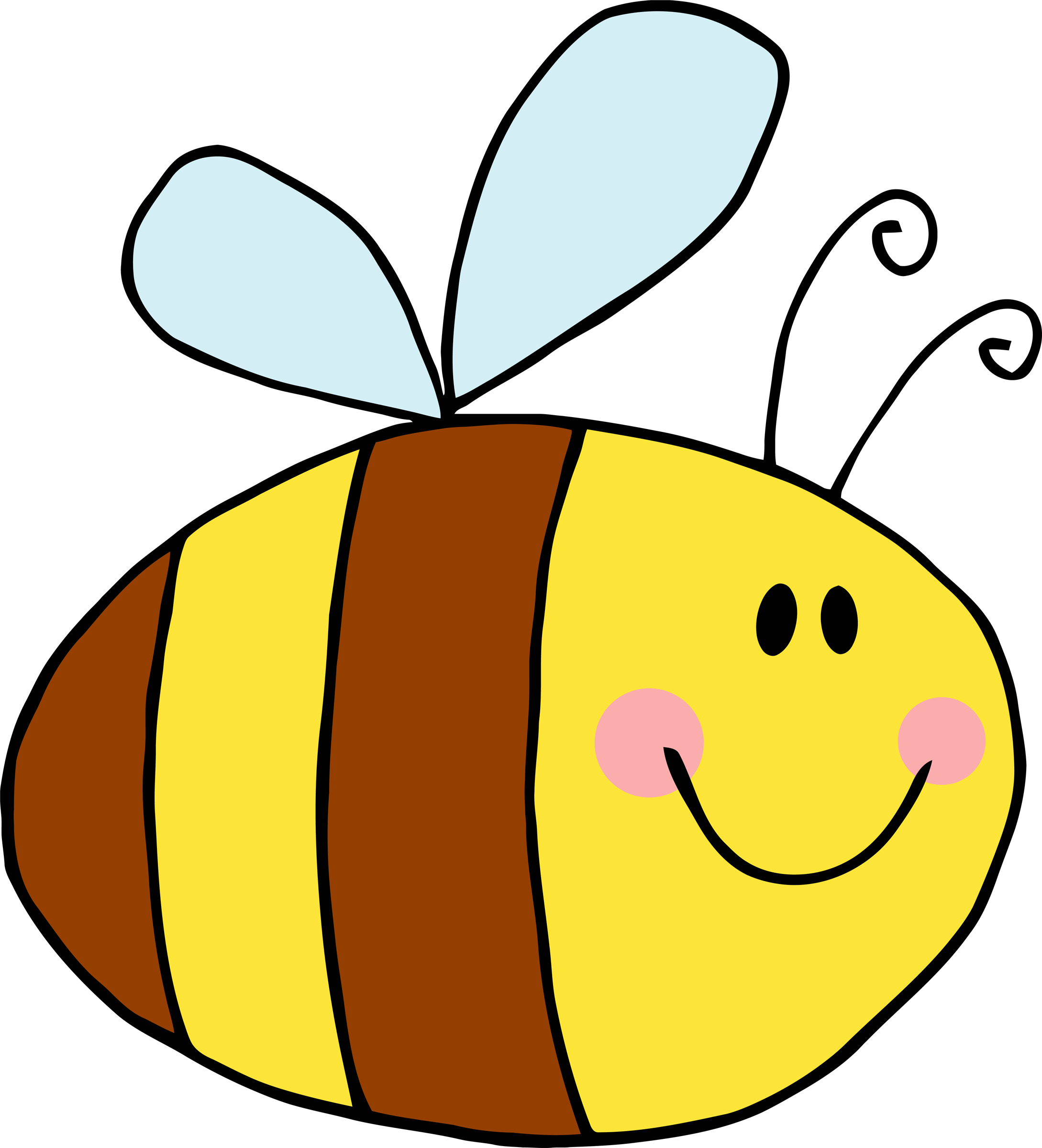 Cute Bee Drawing Photo
