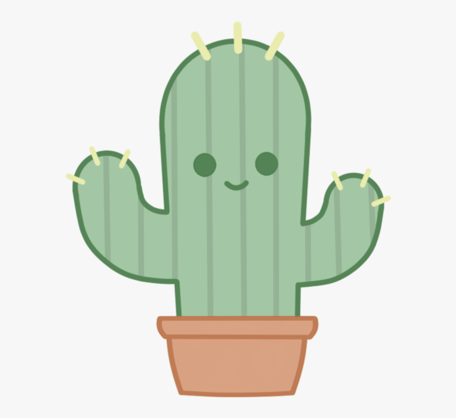 Cute Cactus Drawing Sketch