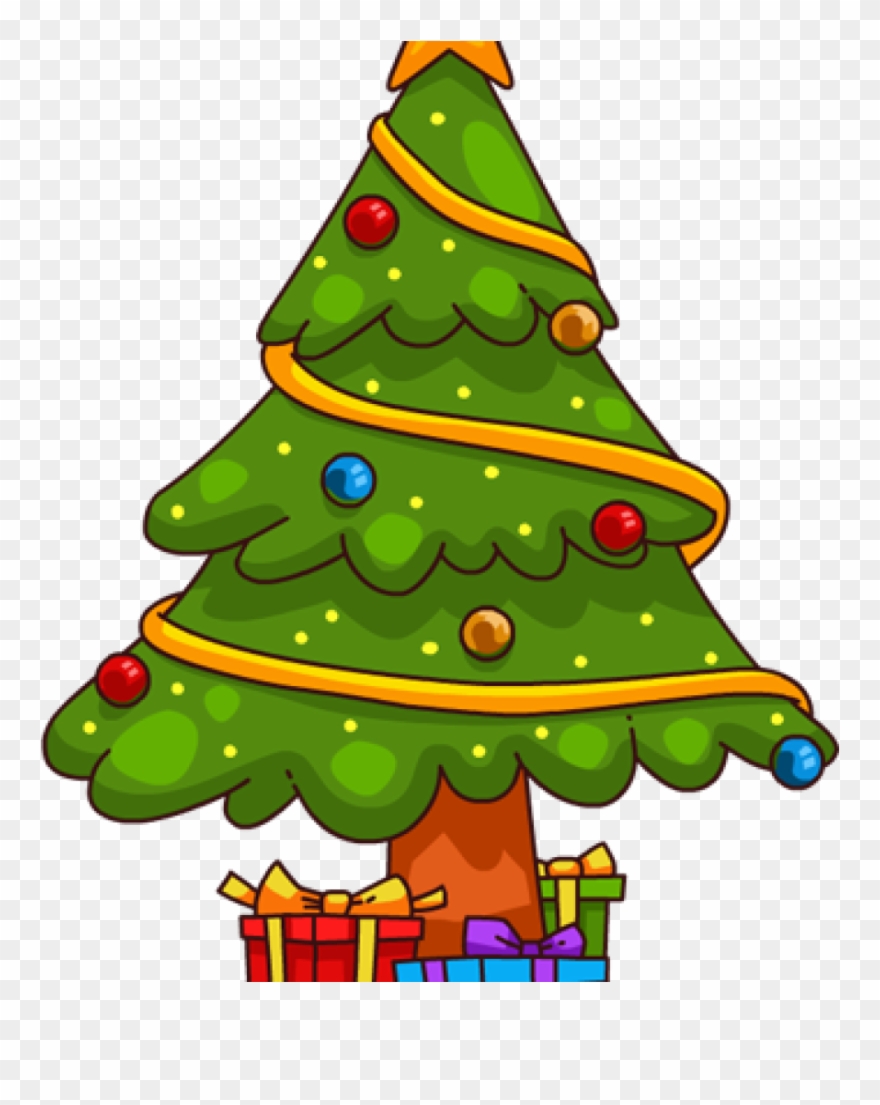 Cute Christmas Tree Drawing Pics