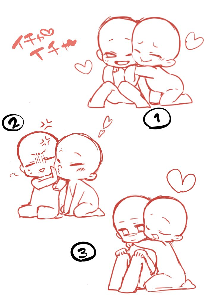 Cute Couple Poses Drawing Realistic