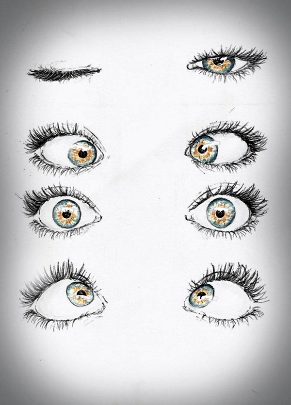Cute Eye Art Drawing