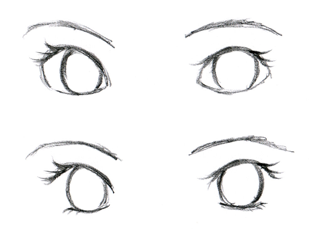 How to Draw Anime Eyes - FeltMagnet