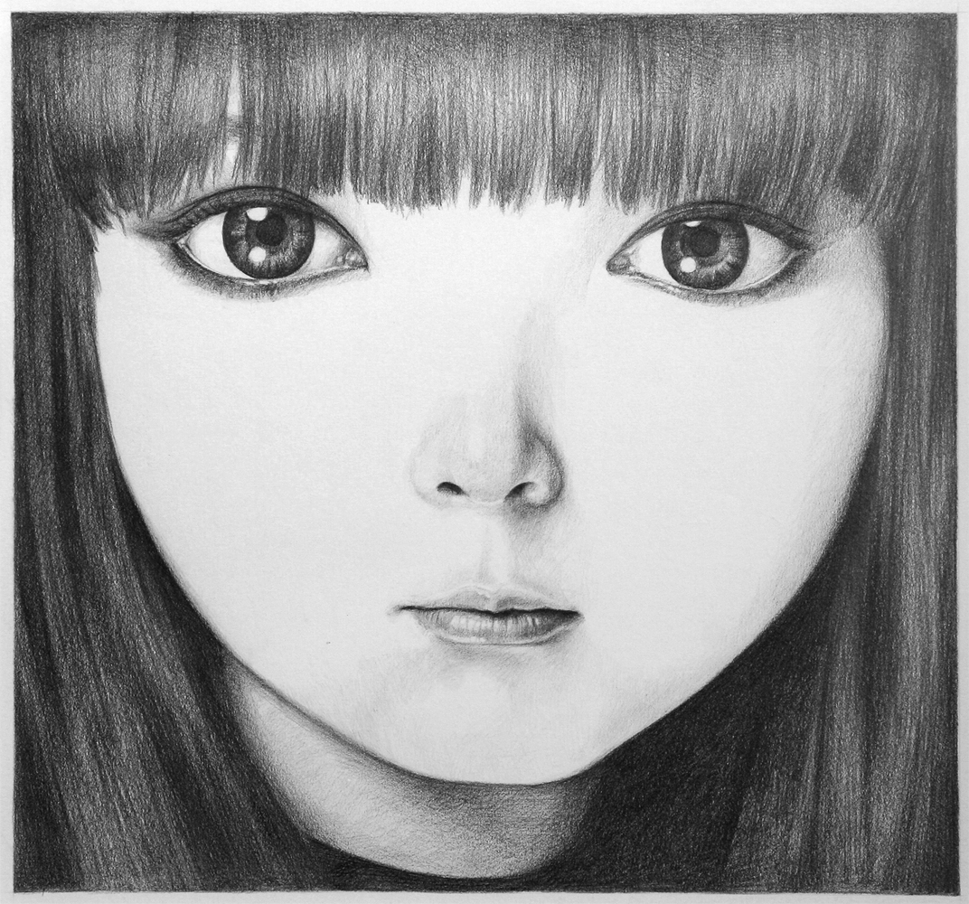 Cute Face Drawing Image