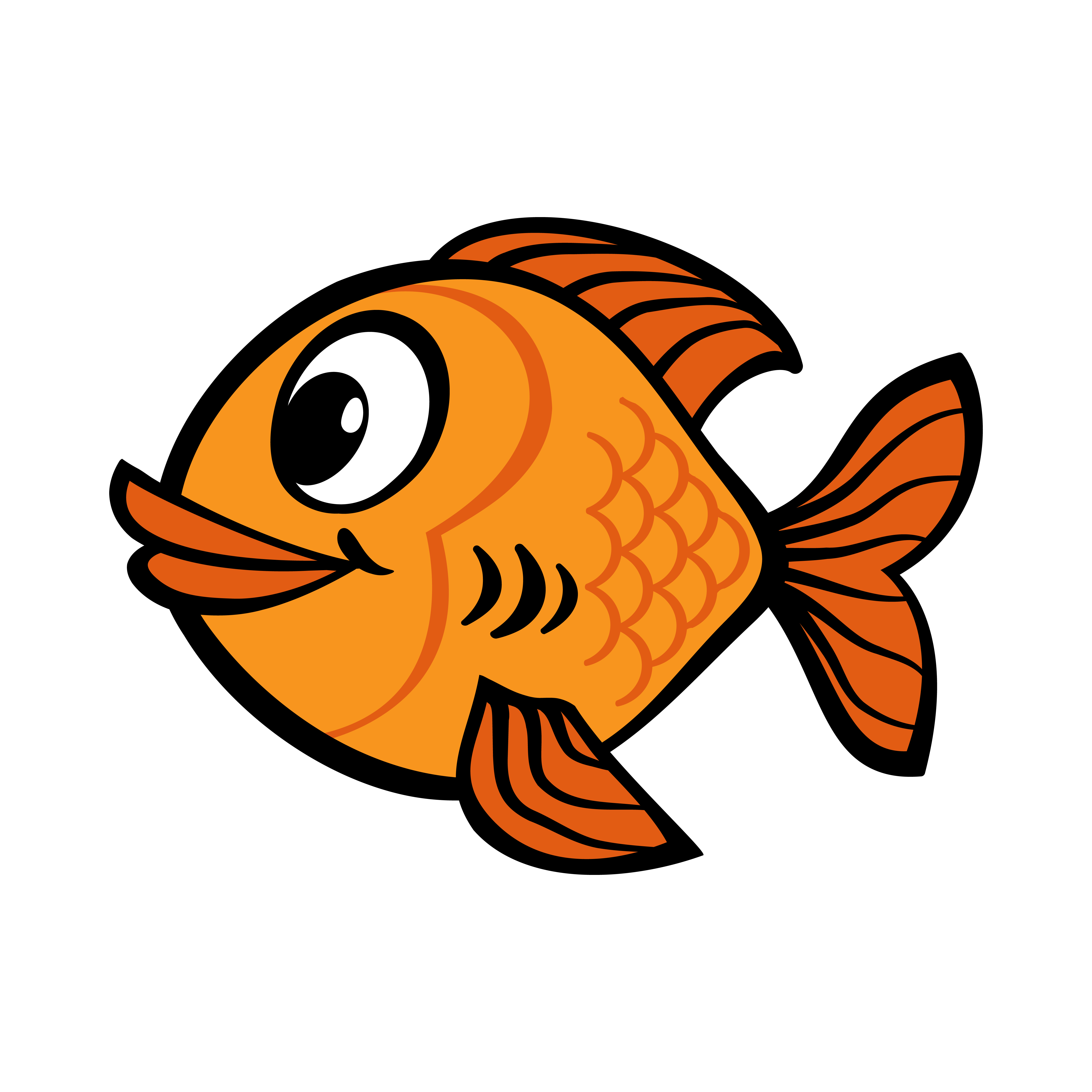 Cute Fish Drawing Photo