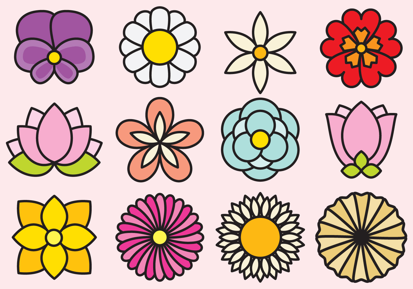 How To Draw Cute Flower Designs At Katherine Edmunds Blog