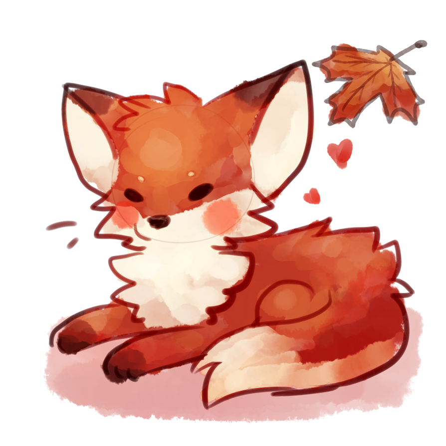 Kawaii Cute Fox Drawing PNG Image Transparent PNG Free, 59% OFF