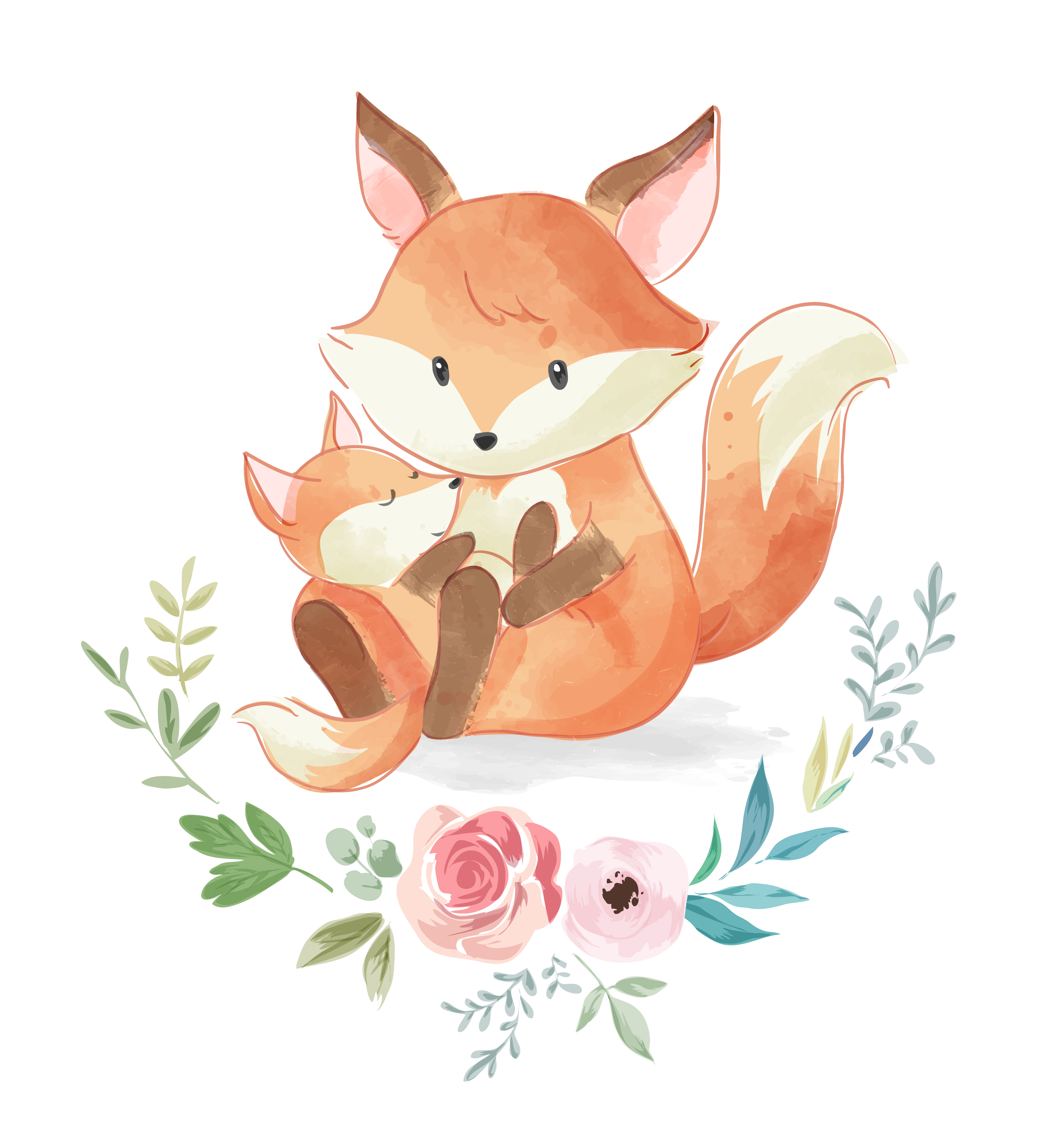 Cute Fox Drawing Photos