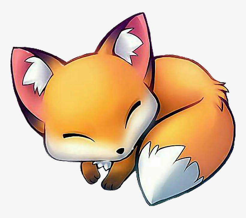 Cute Fox Drawing Picture