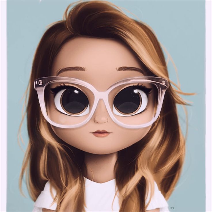 Cute Girl Cartoon Drawing Pic