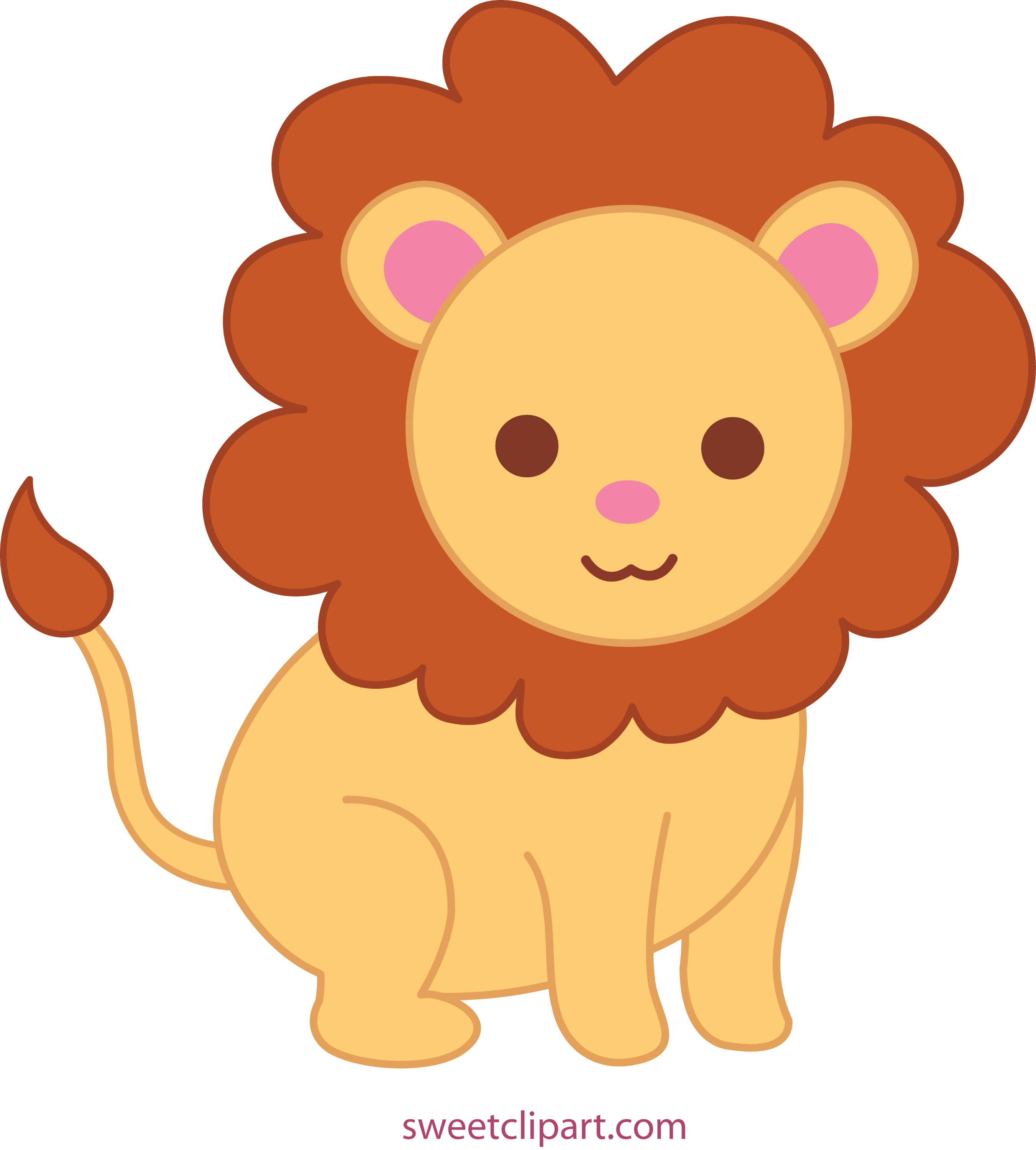 Cute Lion Drawing Amazing