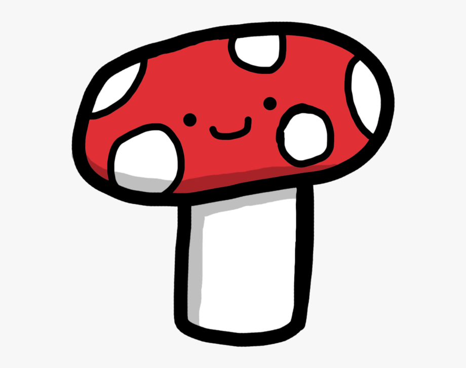 Cute Mushroom Drawing Art