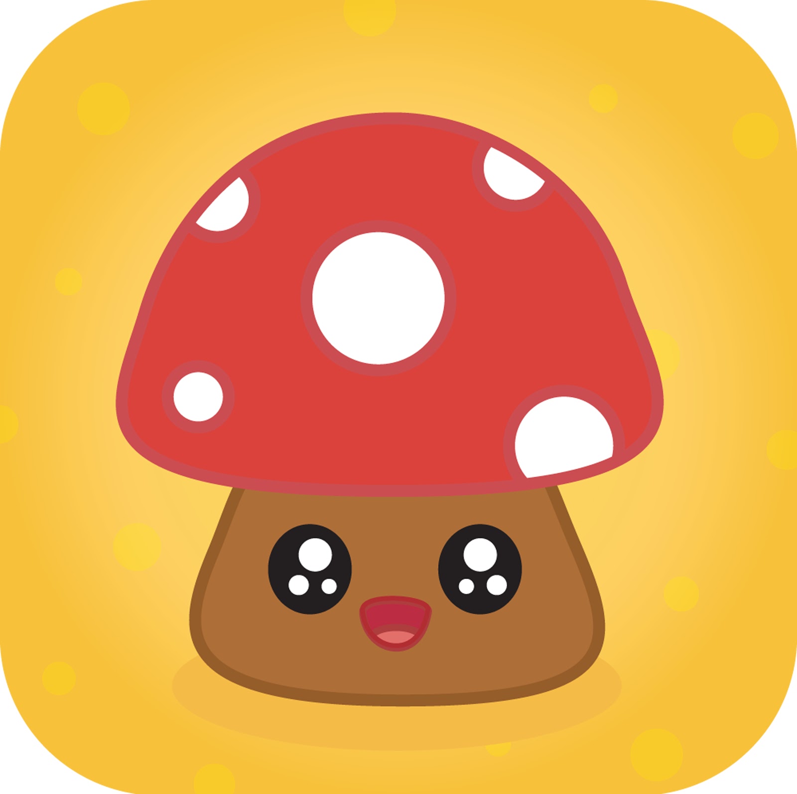 Cute Mushroom Drawing Photo