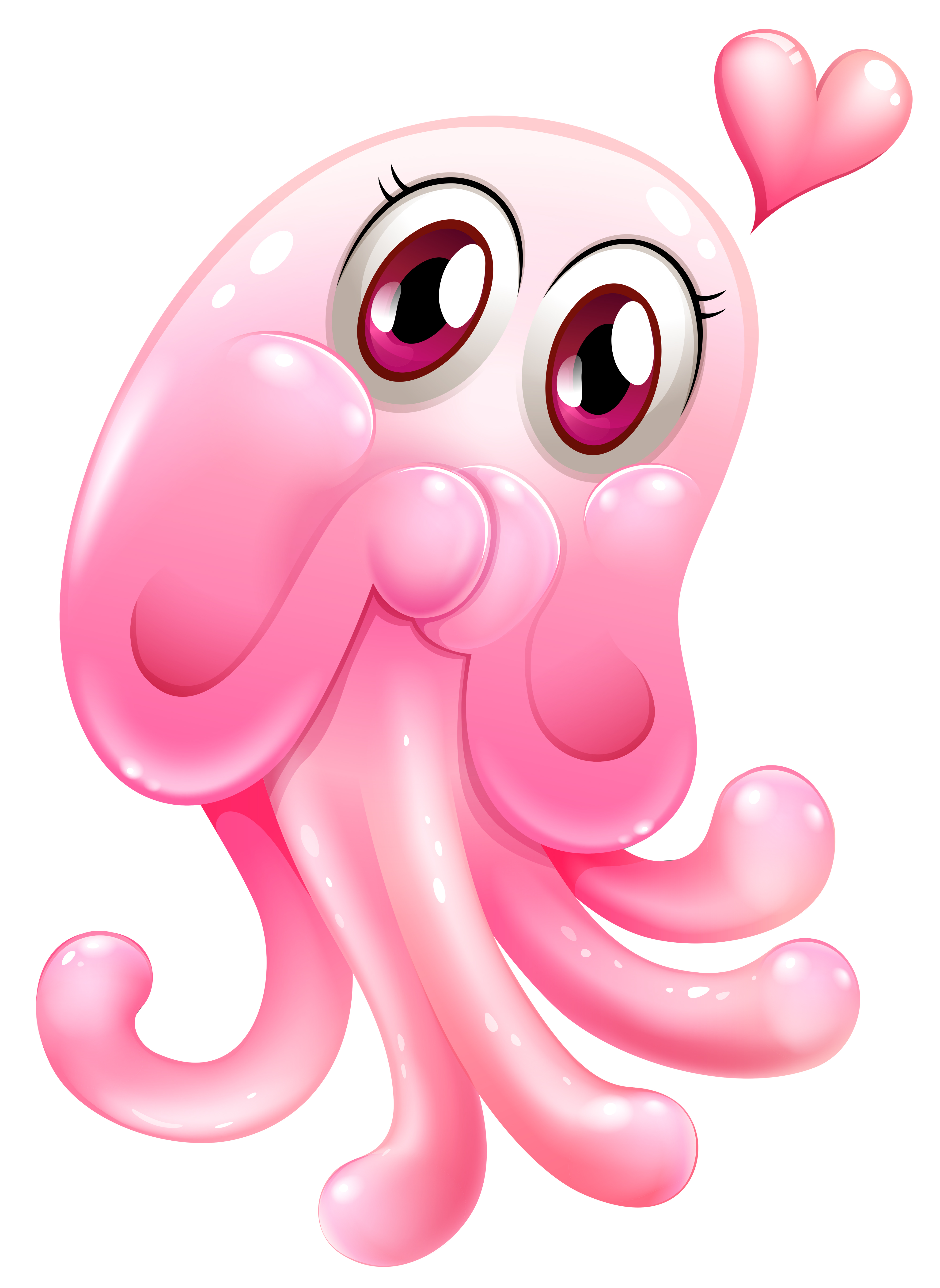 Cute Octopus Drawing Pic