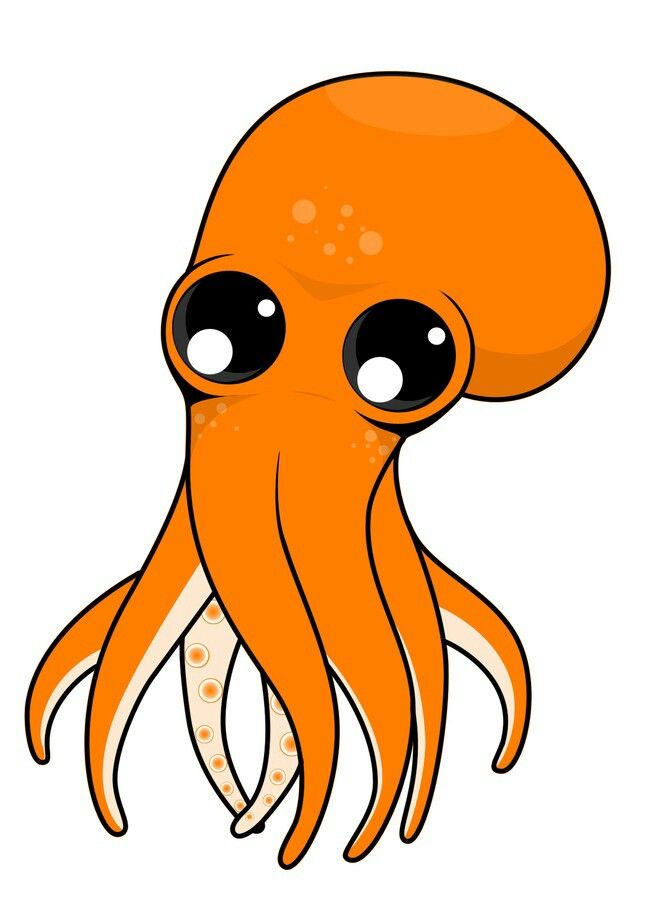 Cute Octopus Drawing Pics