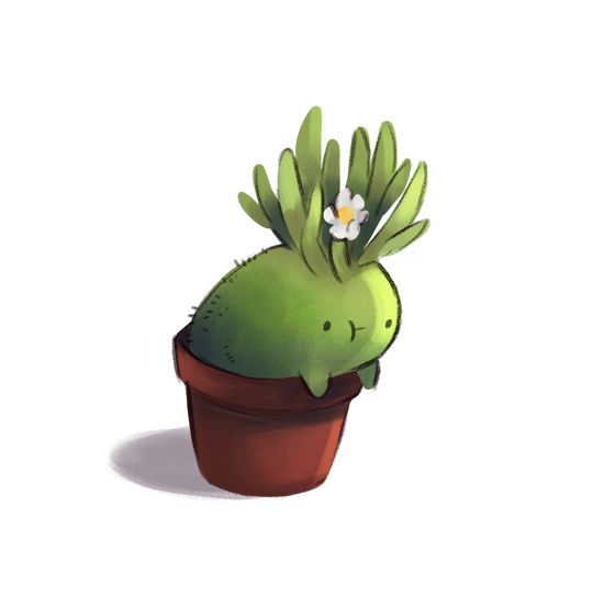 Cute Plant Drawing Image