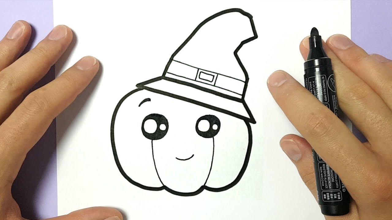 Cute Pumpkin Drawing Pics