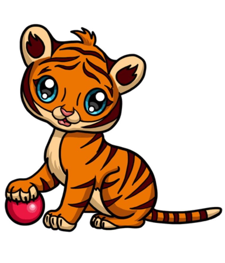 Cute Tiger Best Drawing
