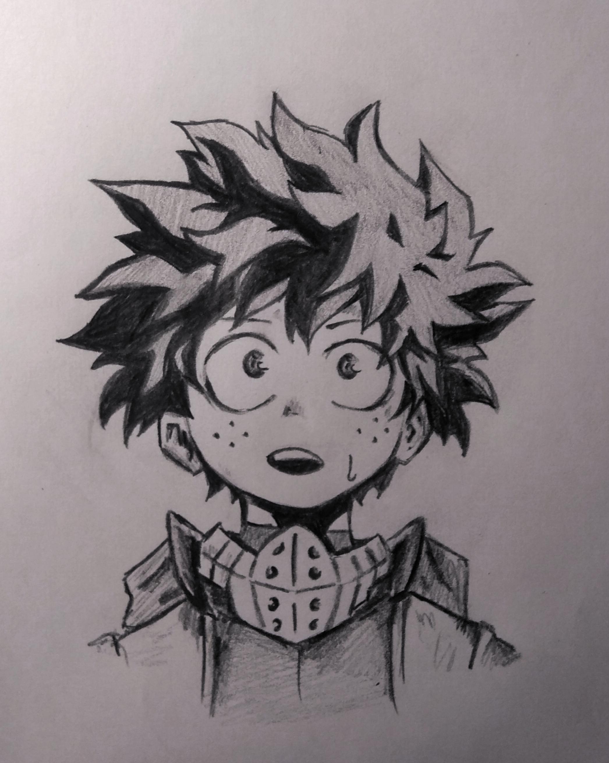 Deku Drawing Creative Art