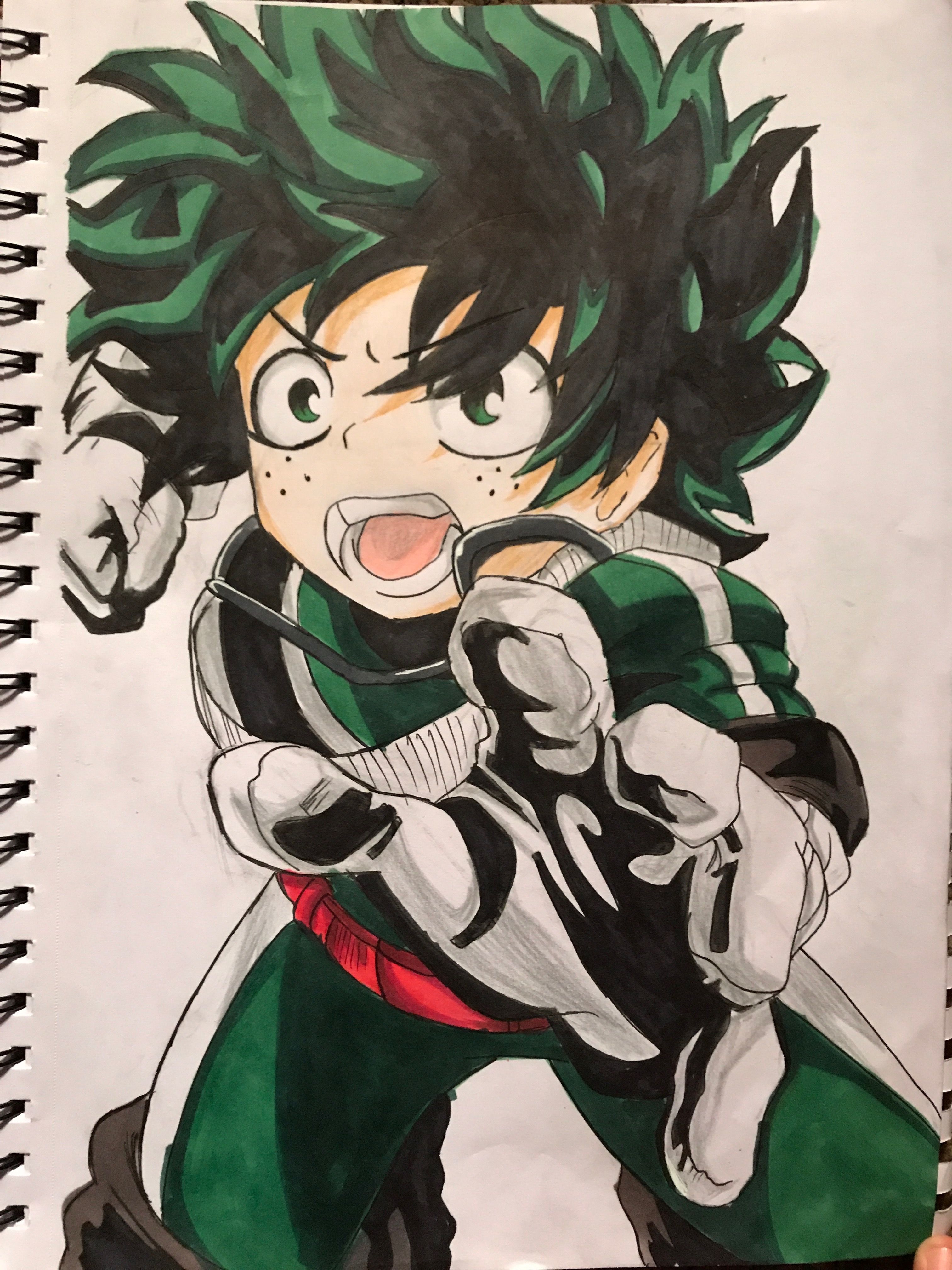 Deku Drawing Realistic