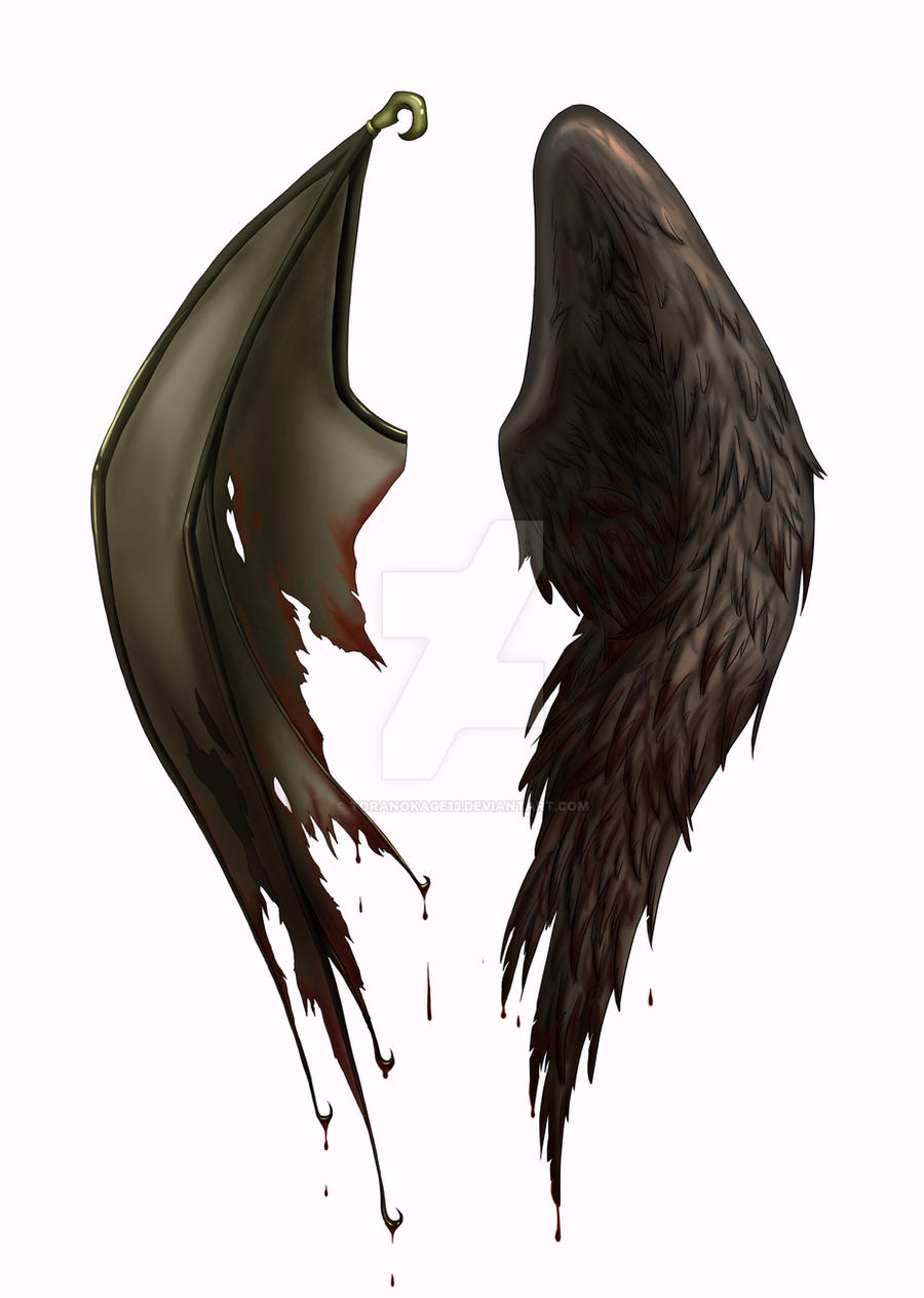 Demon Wing Drawing Pic