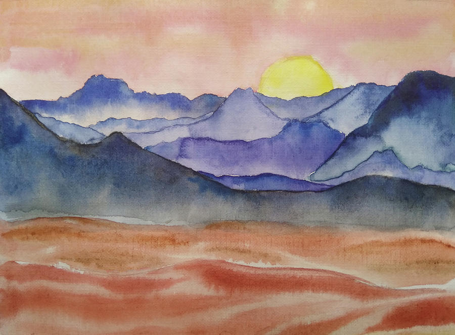 Desert Drawing Art