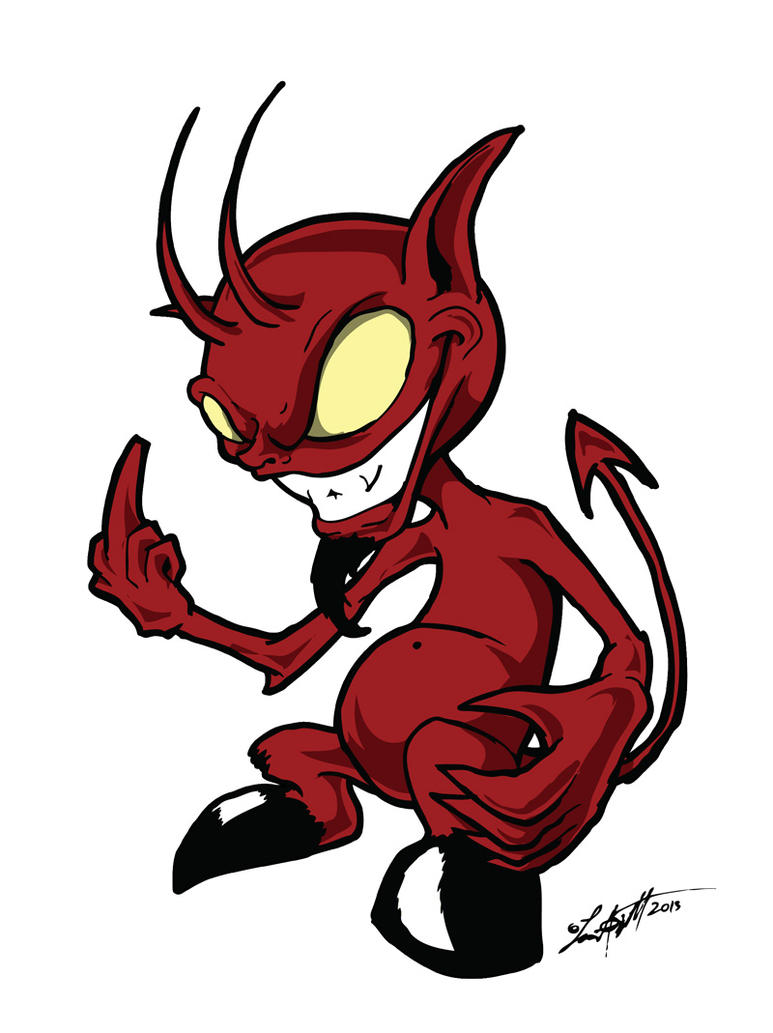Devil Drawing Image