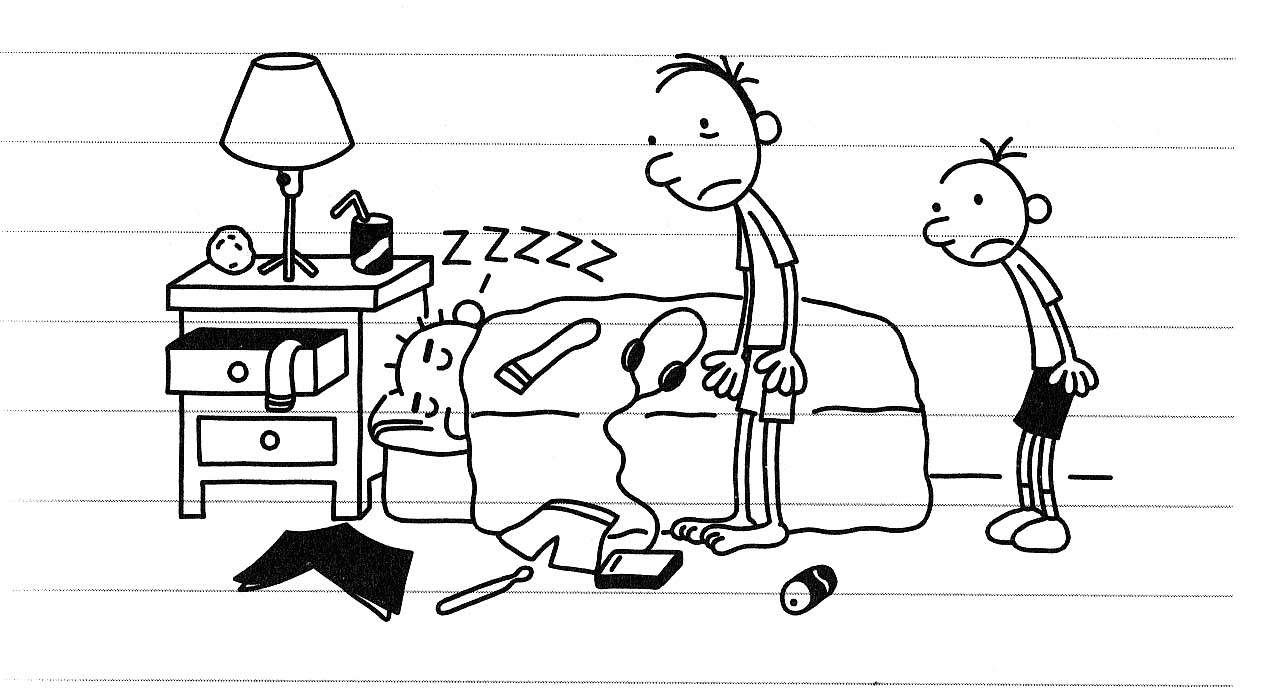 Diary Wimpy Kid Best Drawing
