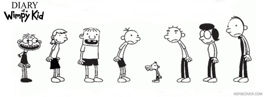 Diary Wimpy Kid Drawing Picture