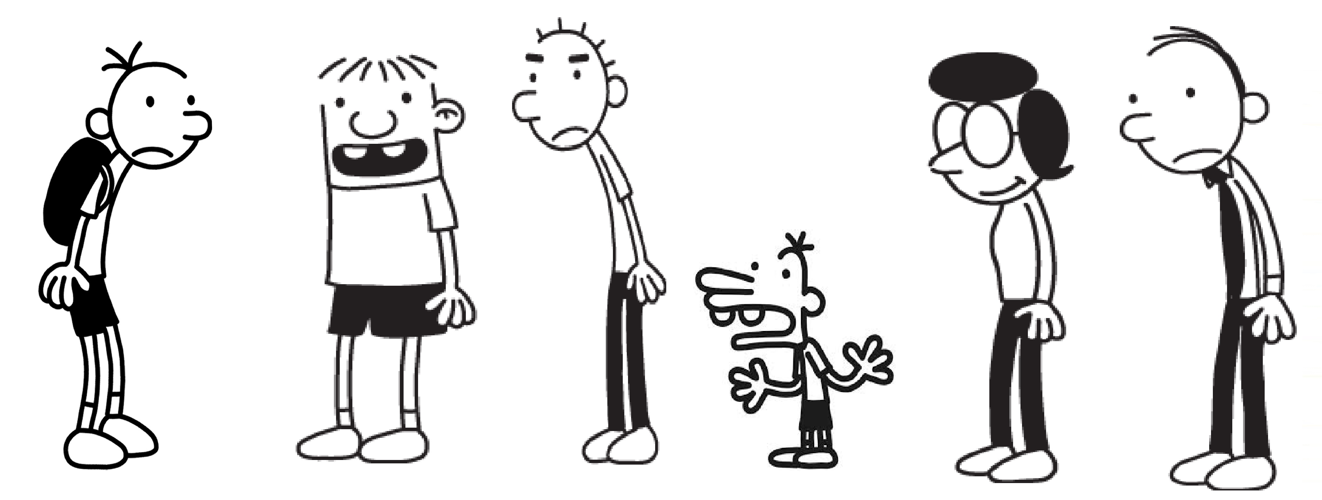 Diary Wimpy Kid Drawing