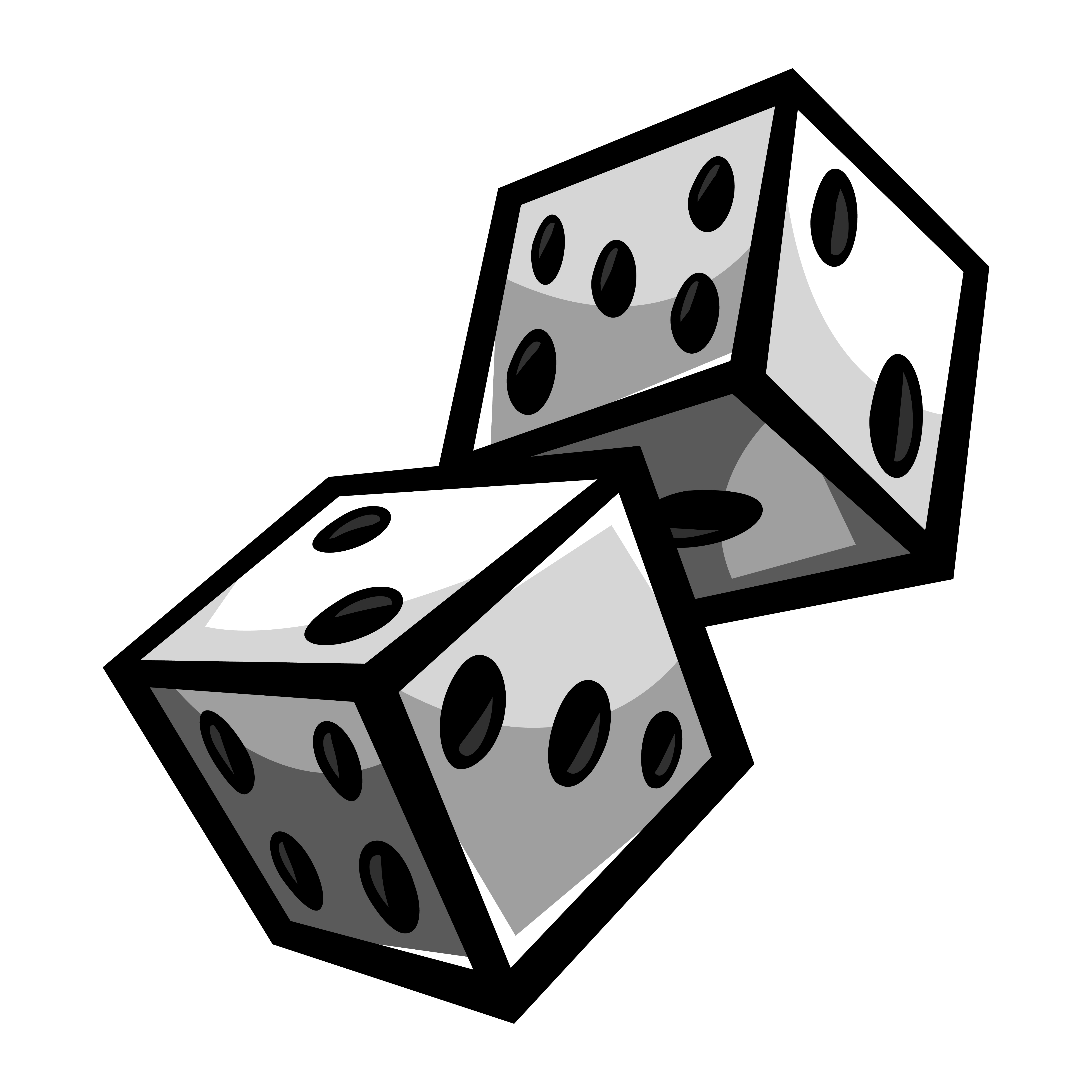 Dice Drawing Picture