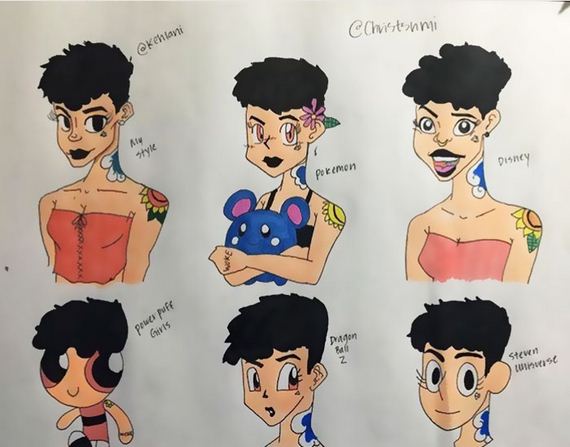 Different Styles Drawing Pics