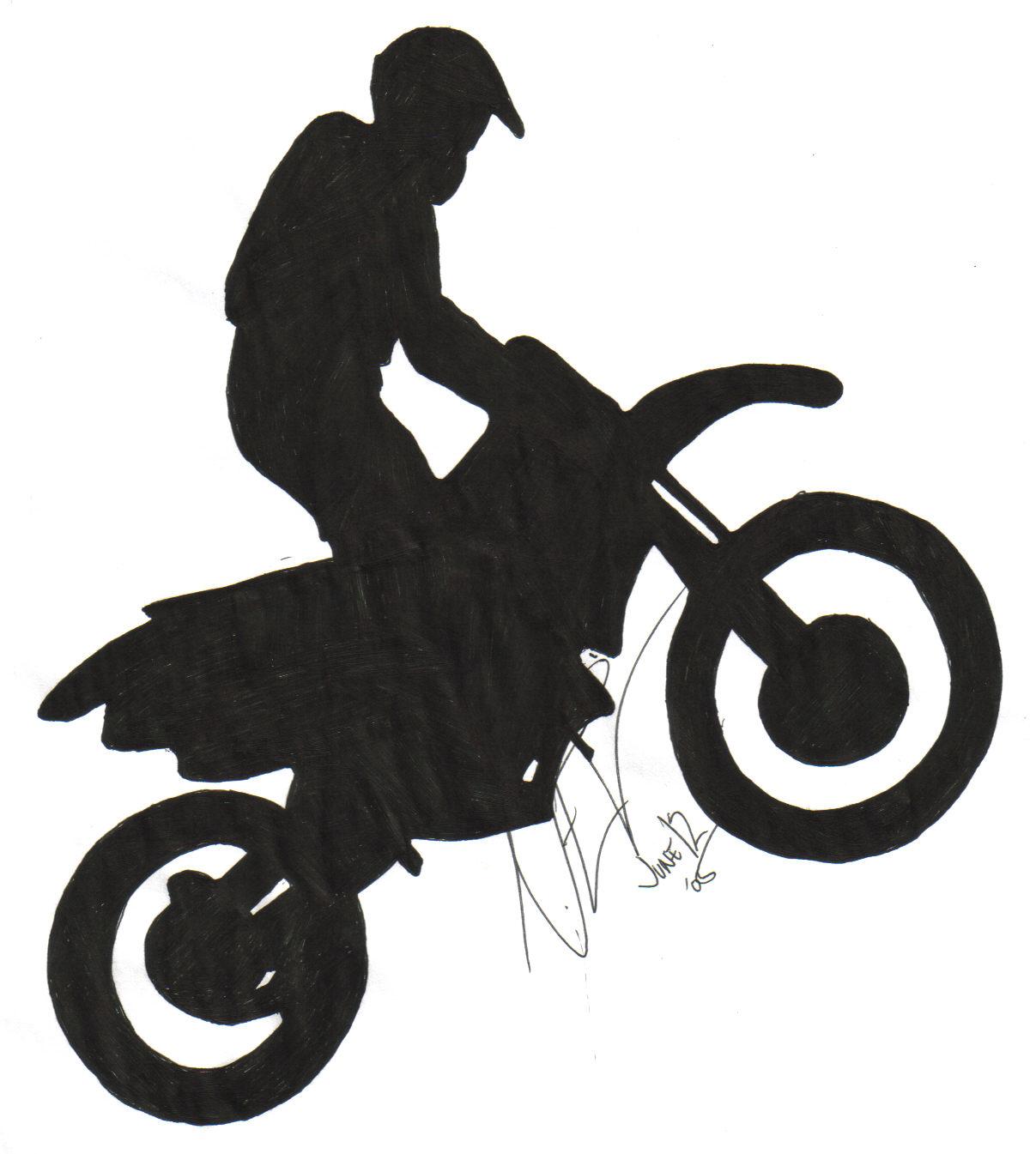 Dirt Bike Drawing Photo