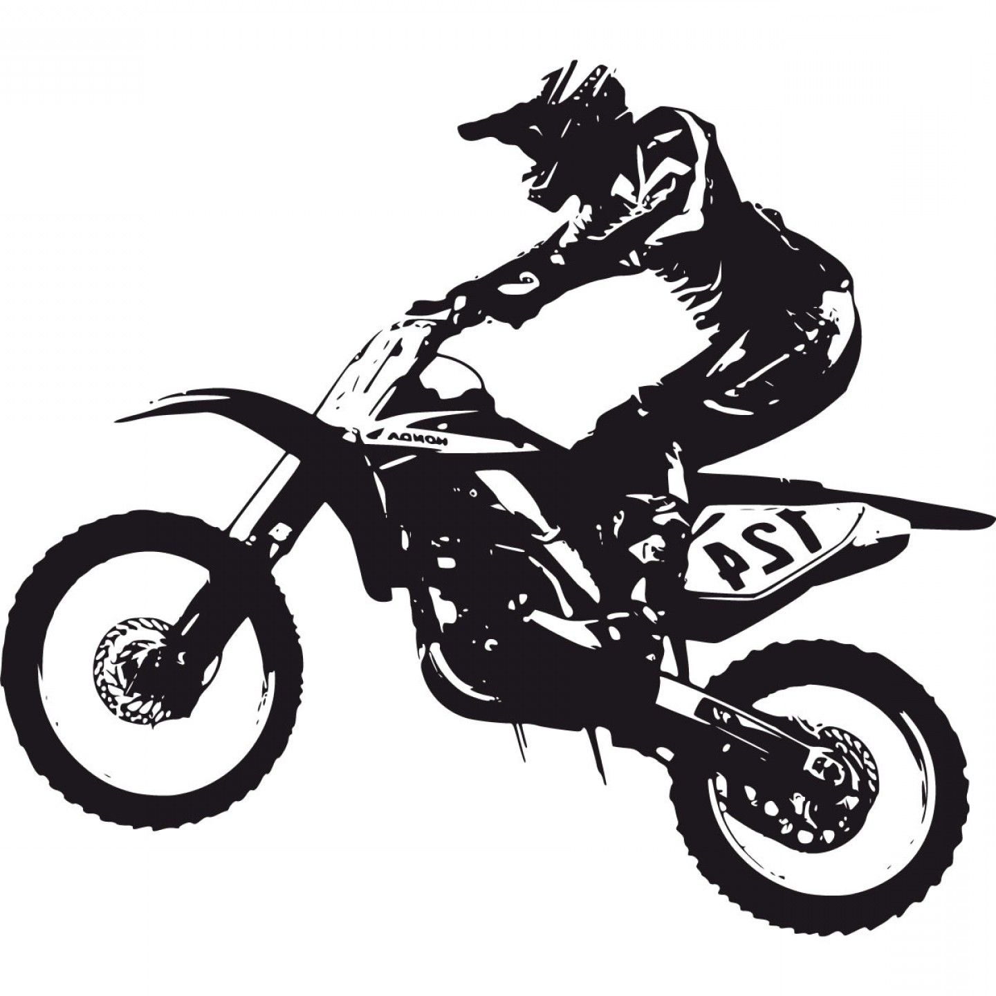 Dirt Bike Drawing Pic