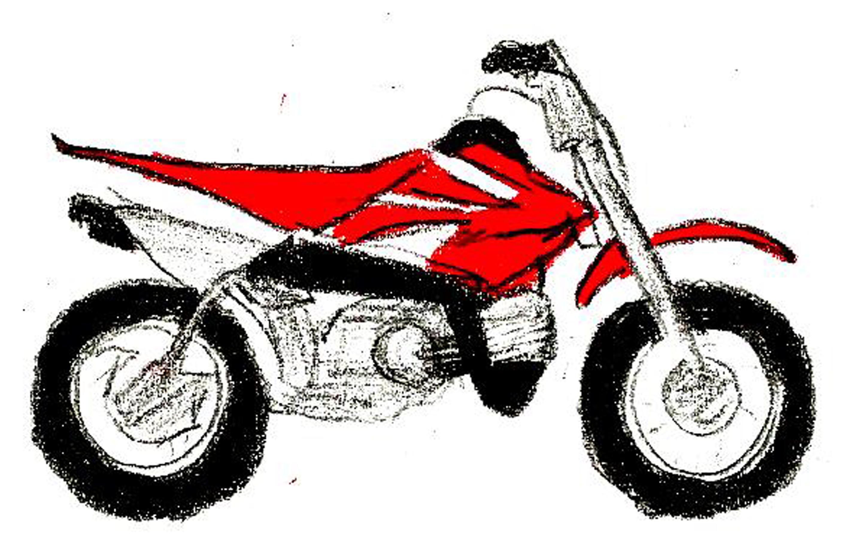 Dirt Bike Drawing Pics