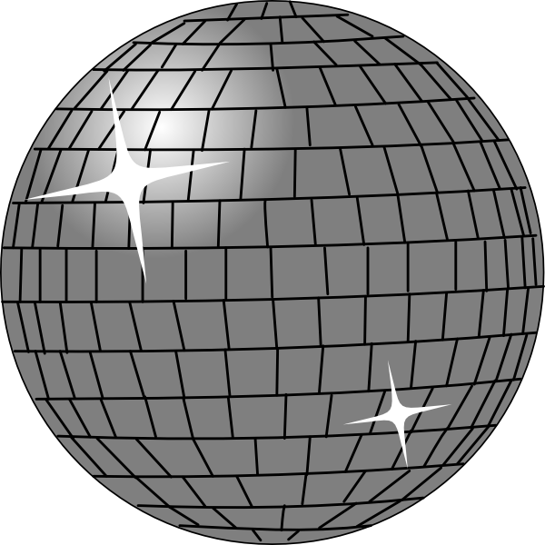 Disco Ball Drawing Beautiful Image