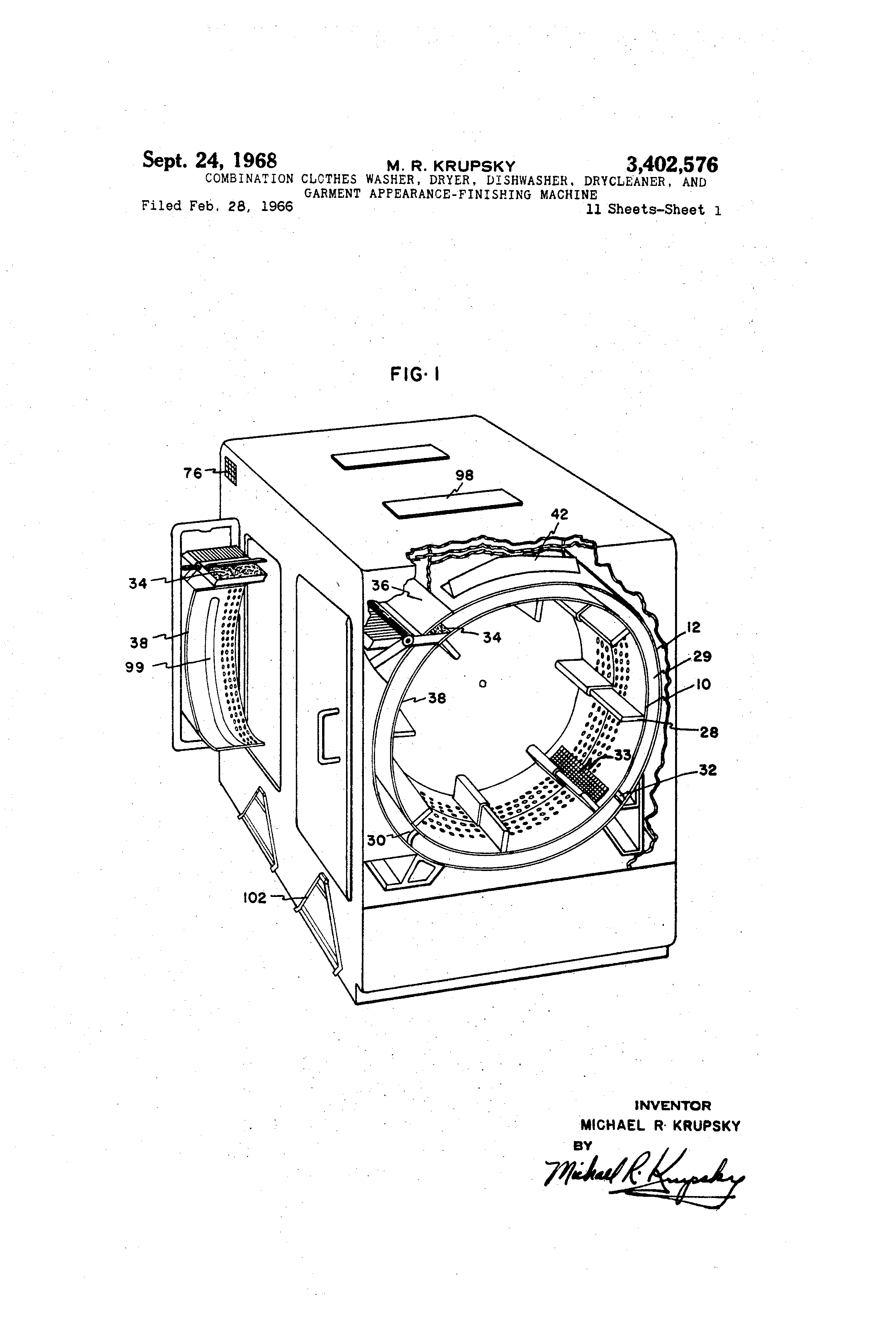 Dishwasher Drawing Pic