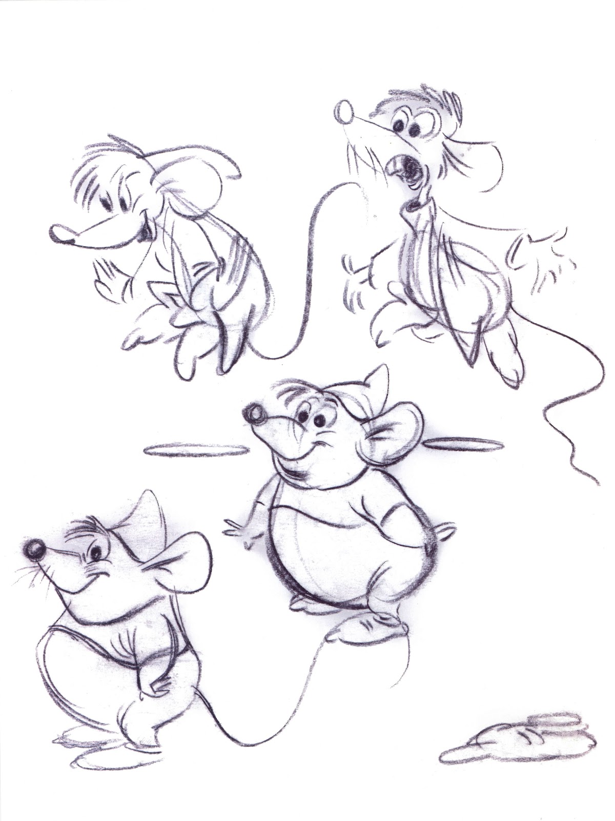 Disney Characters Drawing Image
