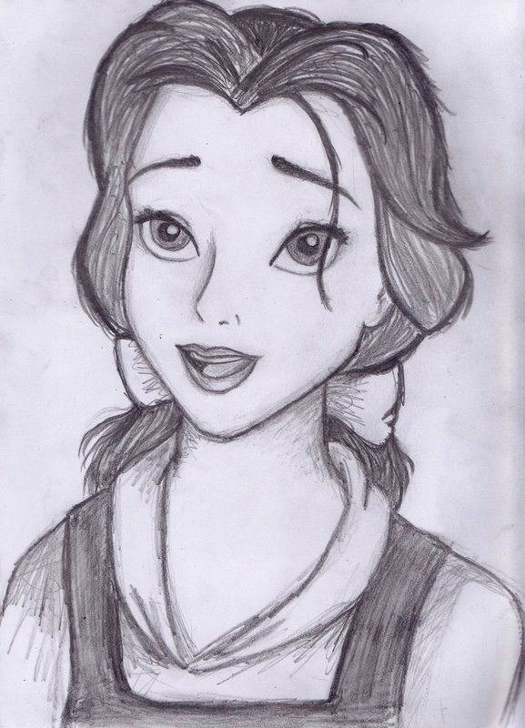 Disney Princess Drawing Beautiful Image