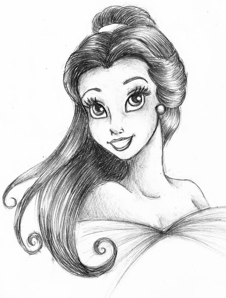 Disney Princess Drawing Pic
