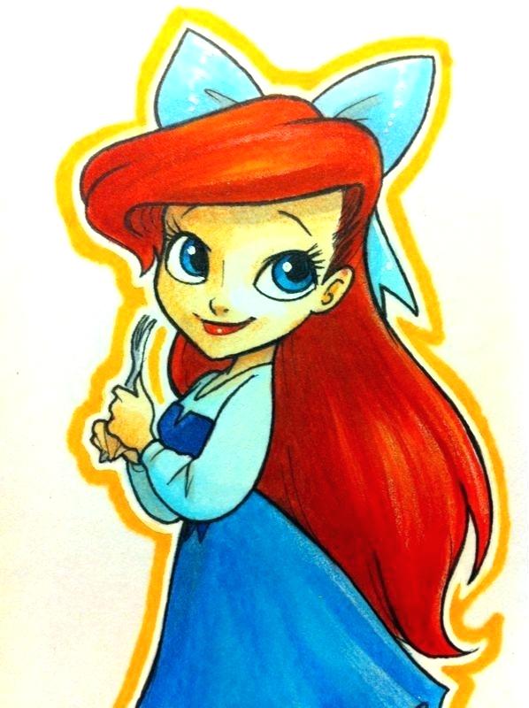 Disney Princess Drawing Sketch
