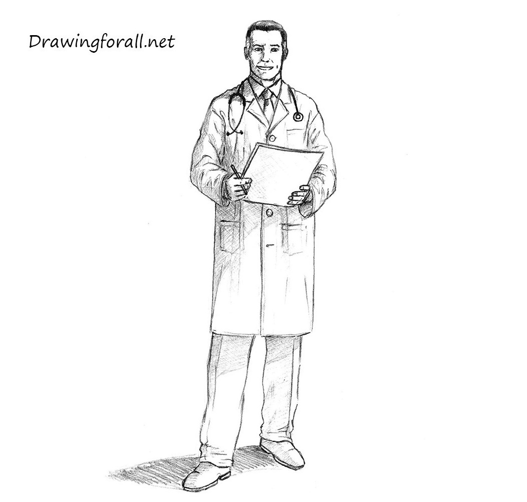 Doctor Drawing Photo