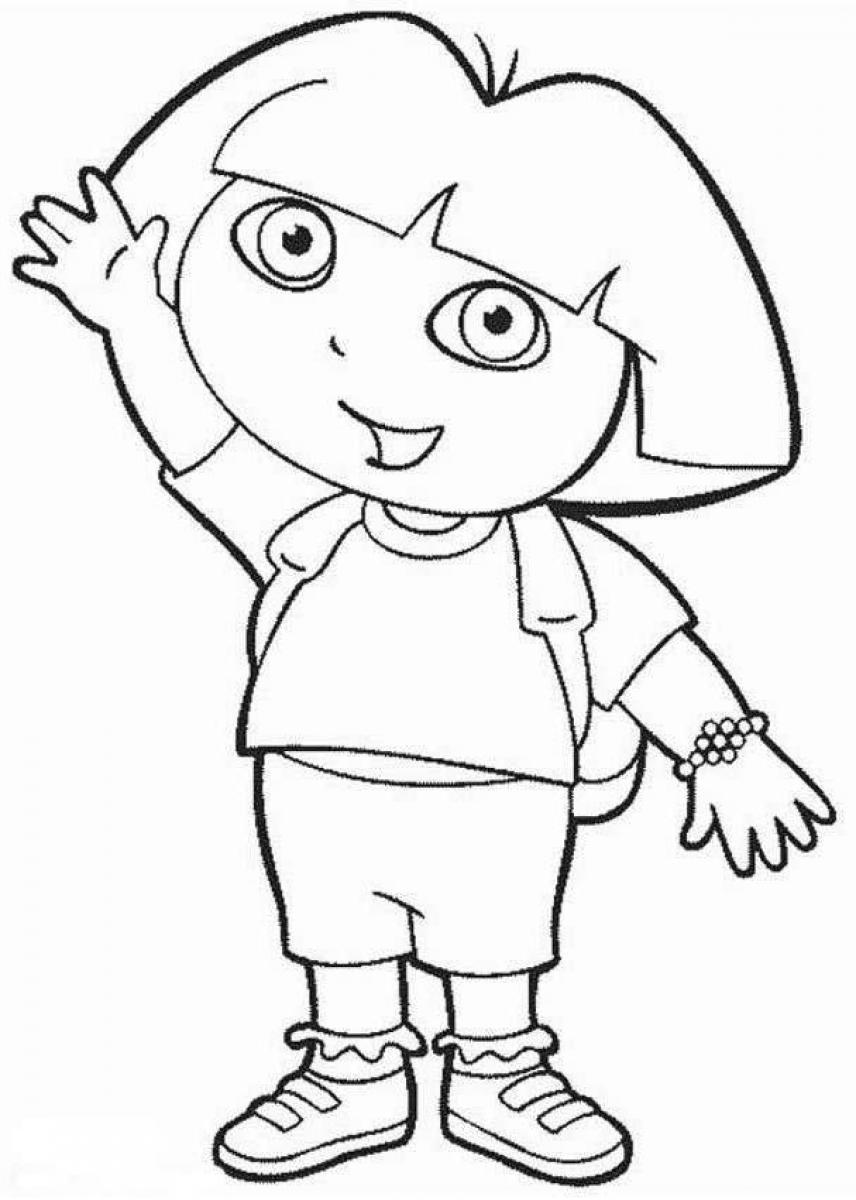 Dora Drawing Art