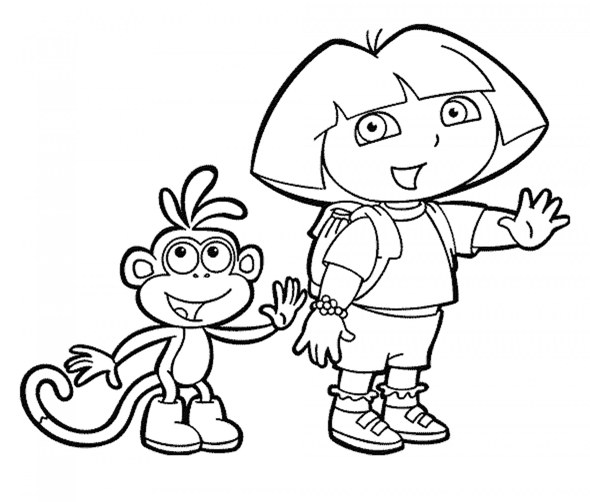 Dora Drawing Picture