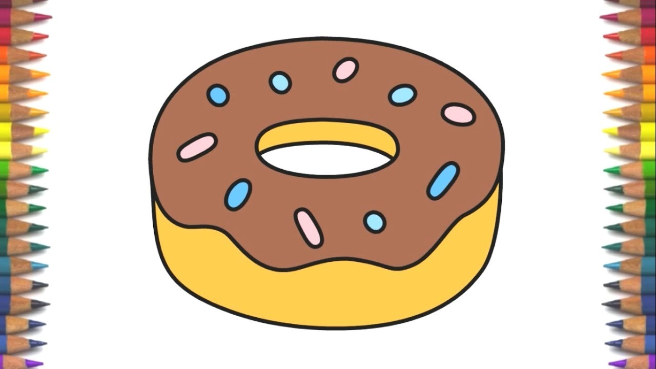Doughnut Drawing Pics