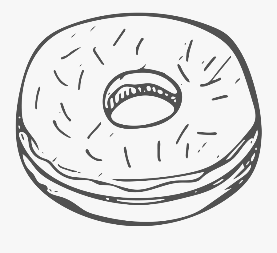 Doughnut Drawing Realistic