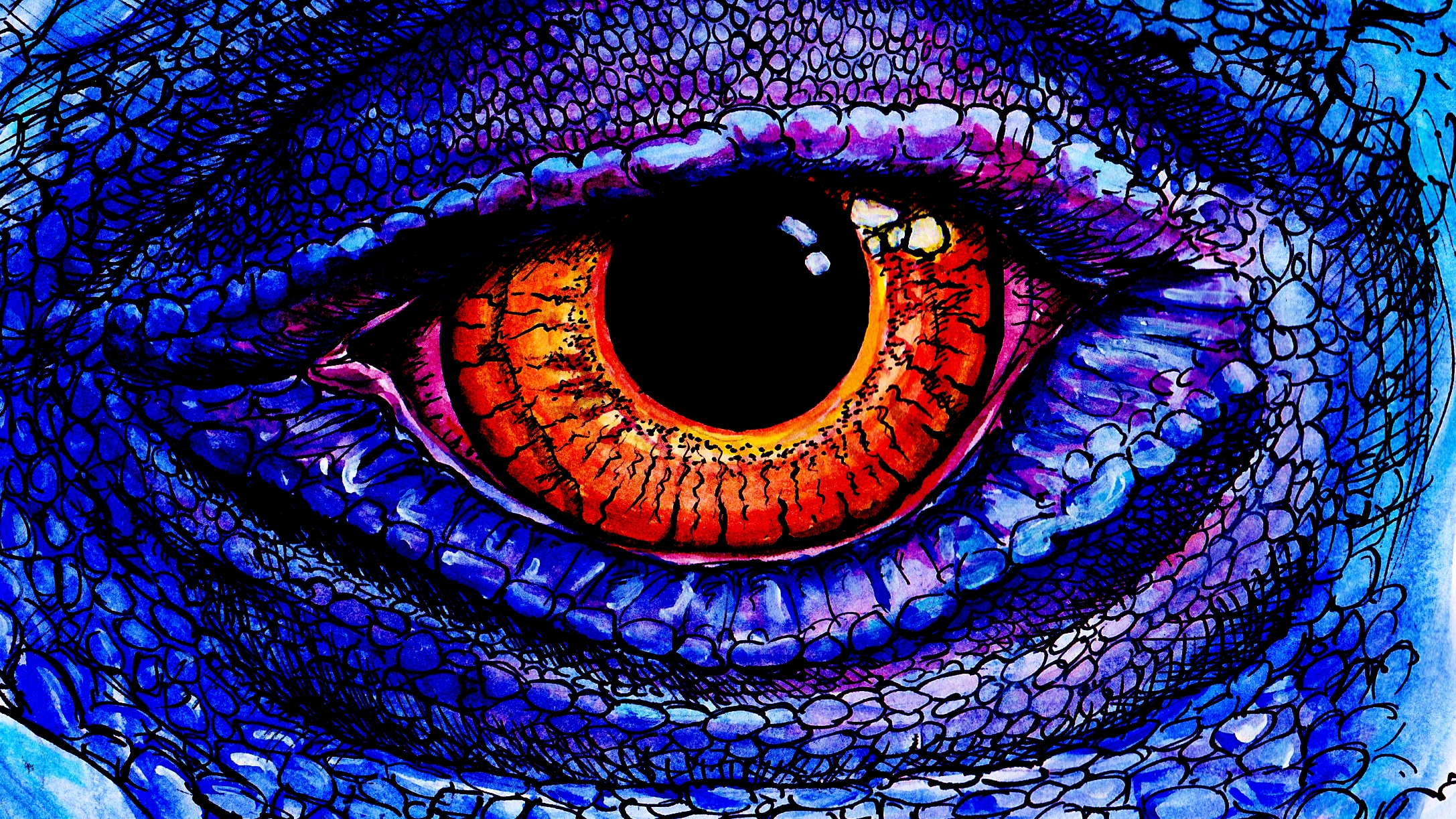Dragon Eye Drawing Amazing