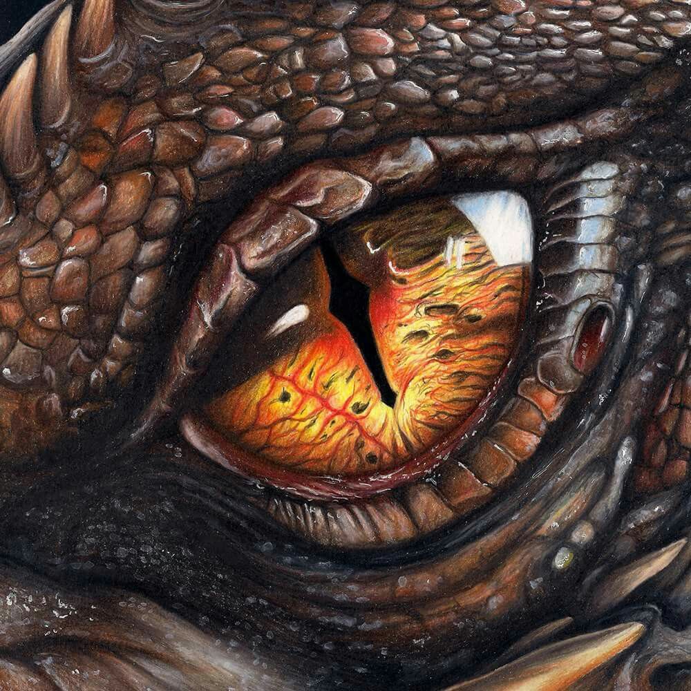 Dragon Eye Drawing Pics