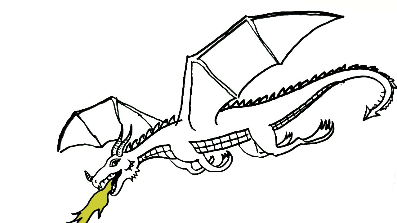 Dragon Kid Drawing Image