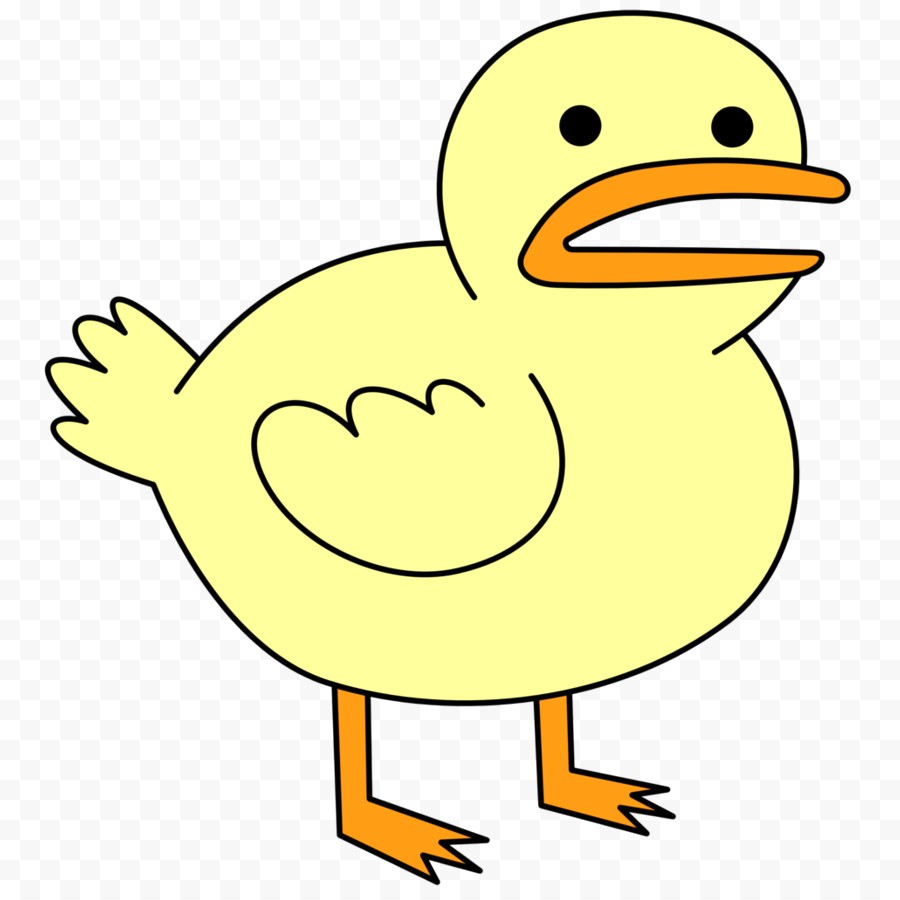 Duck Cartoon Drawing Picture