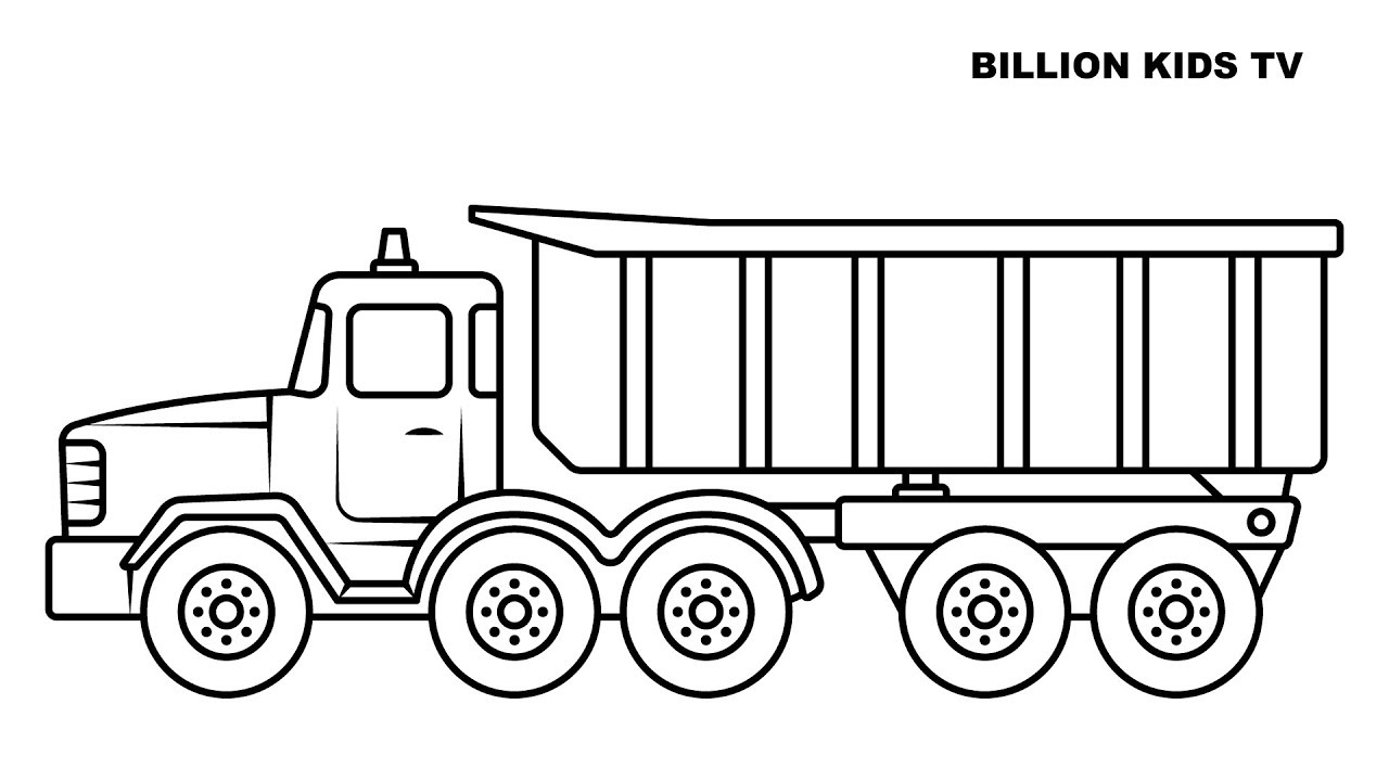 Dumper Truck Drawing Photo